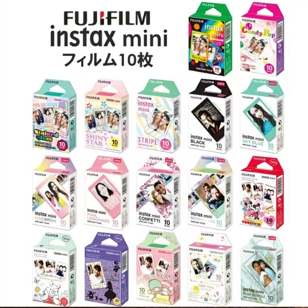 Instant Film Pack - أفلام فوجي فيلم بيضاء مقاس 3