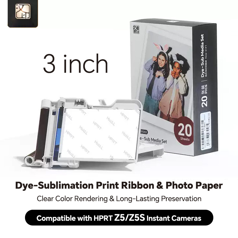 Instant Film Pack - شريط ورق صور أصلي HPRT Z5/Z5S