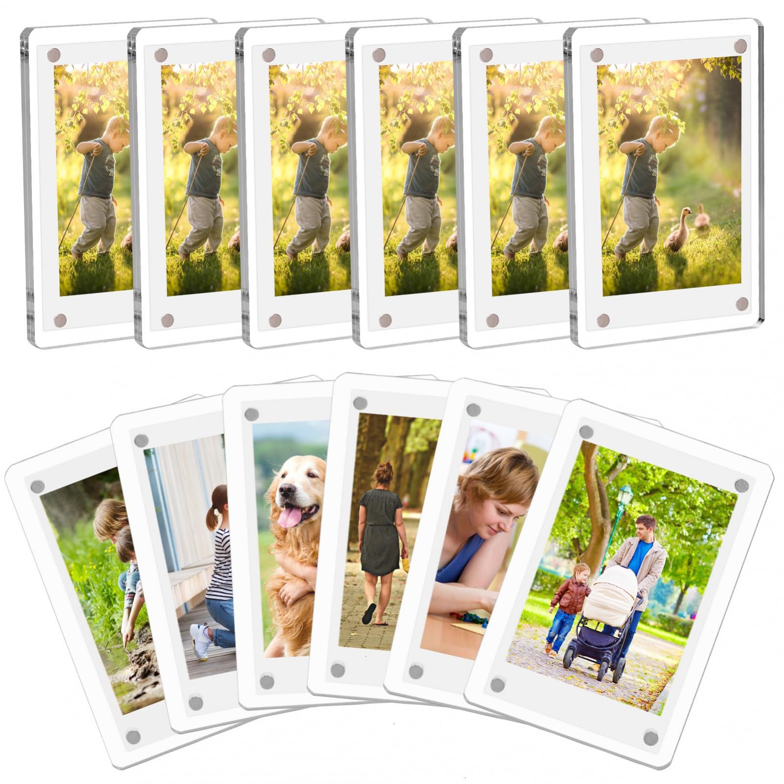 Instant Film Pack - 1-10 حزمة 3 بوصة الاكريليك الثلاجة