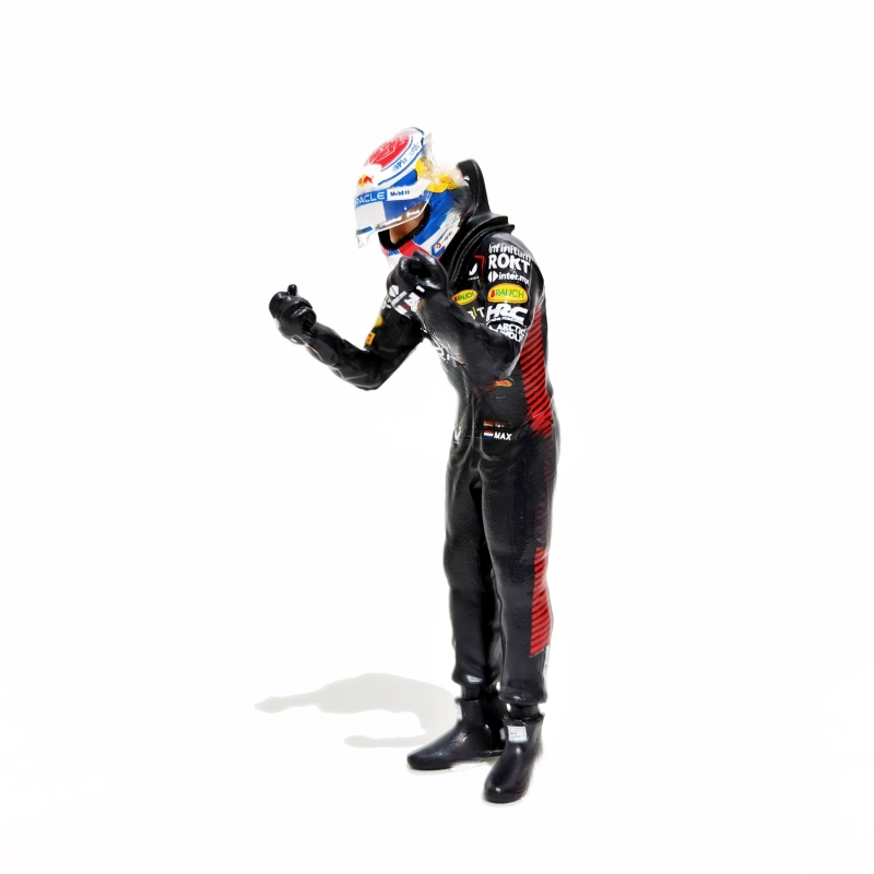 Vintage Collectible Figures - نموذج سيارة سباق هولندية عتيقة بمقياس