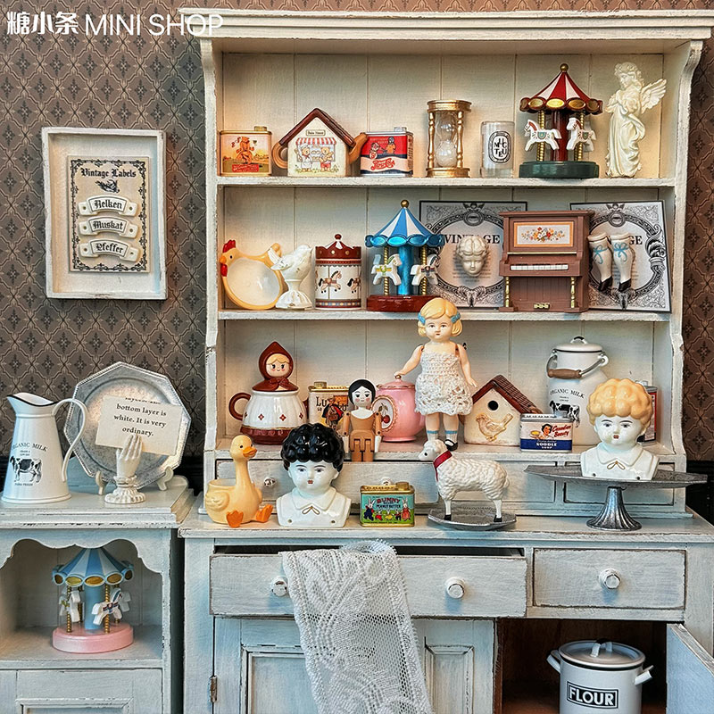 مجموعة دمى مصغرة عتيقة، تماثيل - مراجعة Vintage Collectible Dolls وسعره