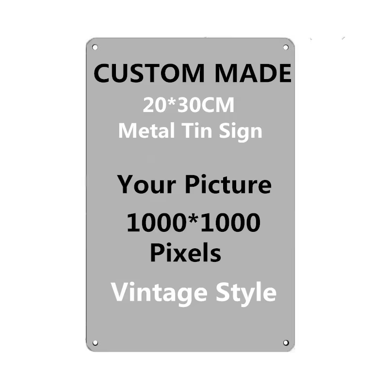 لافتة معدنية مخصصة شخصية مقاس  - مراجعة Vintage Collectible Signs وسعره