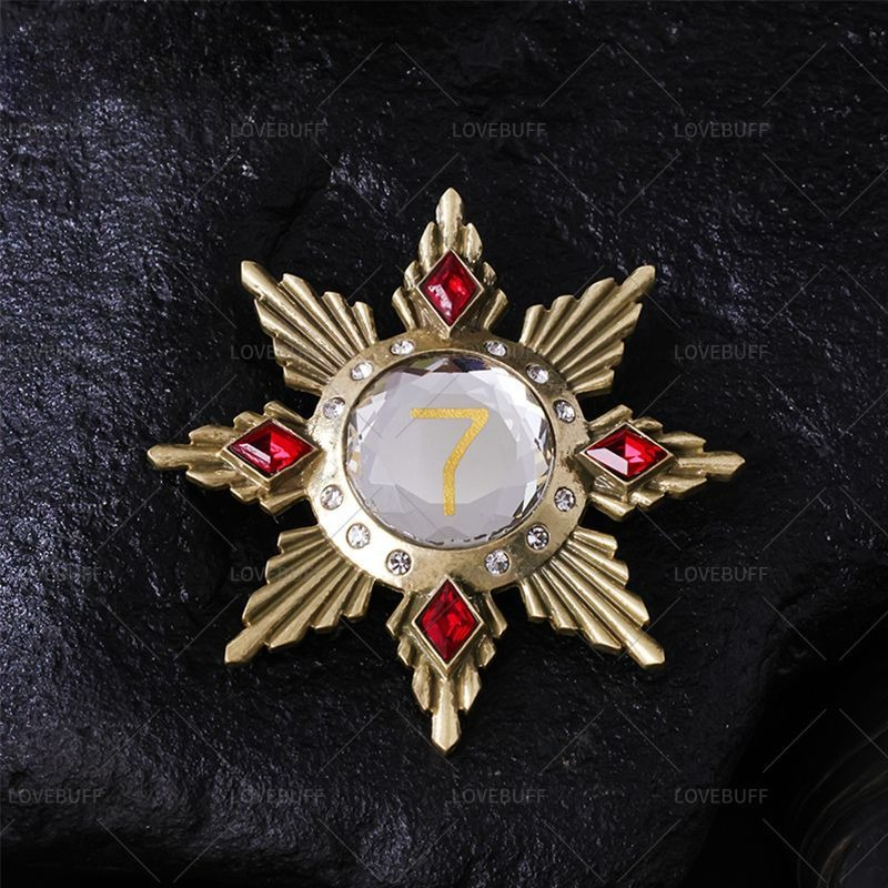 دبوس زينة على شكل نجمة ذهبية ر - مراجعة Vintage Collectible Pins وسعره