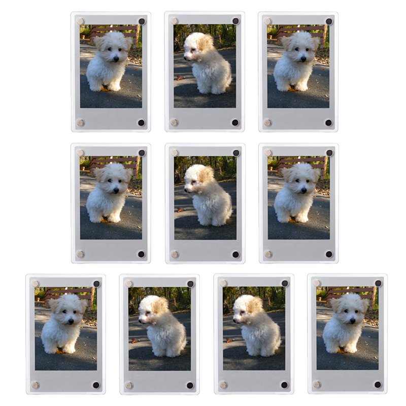1-10 حزمة 3 بوصة الاكريليك الث - مراجعة Instant Film Pack وسعره