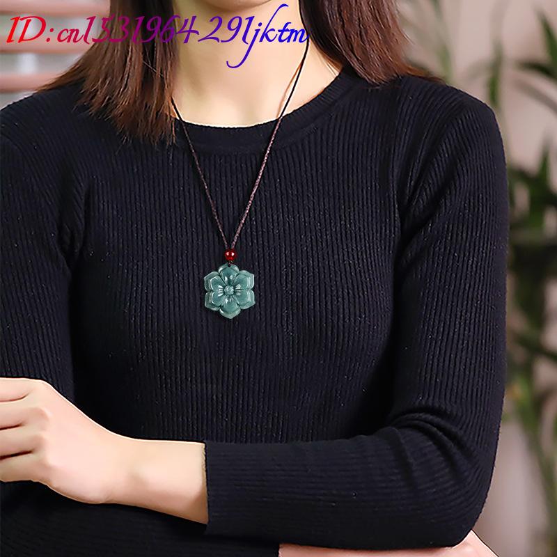 قلادة زهرة من اليشم البورمي، إ - مراجعة Vintage Necklace وسعره