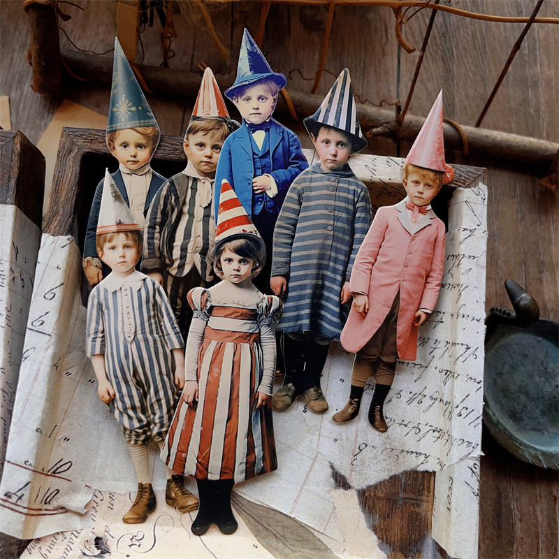 15 قطعة من دمى الورق الكرتونية - مراجعة Vintage Collectible Dolls وسعره