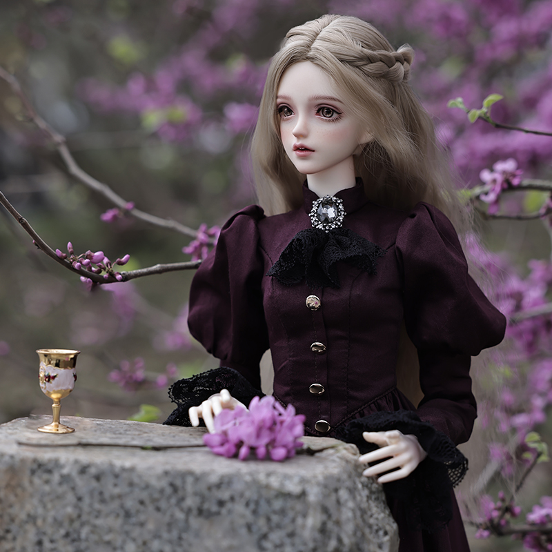 دمية إلينا BJD 1/3 جميلة أنيقة - مراجعة Vintage Collectible Dolls وسعره