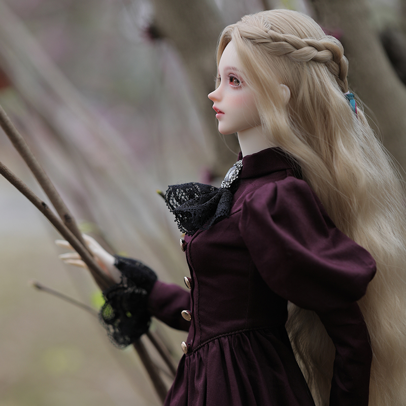 دمية إلينا BJD 1/3 جميلة أنيقة - مراجعة Vintage Collectible Dolls وسعره