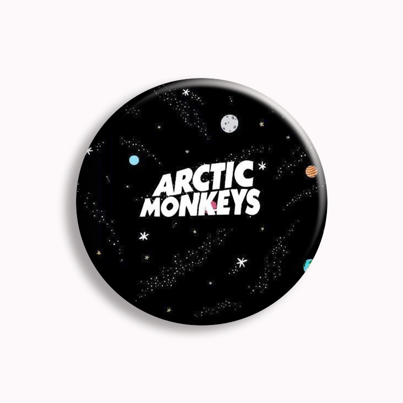 خمر قرود القطب الشمالي الموسيق - مراجعة Vintage Collectible Pins وسعره