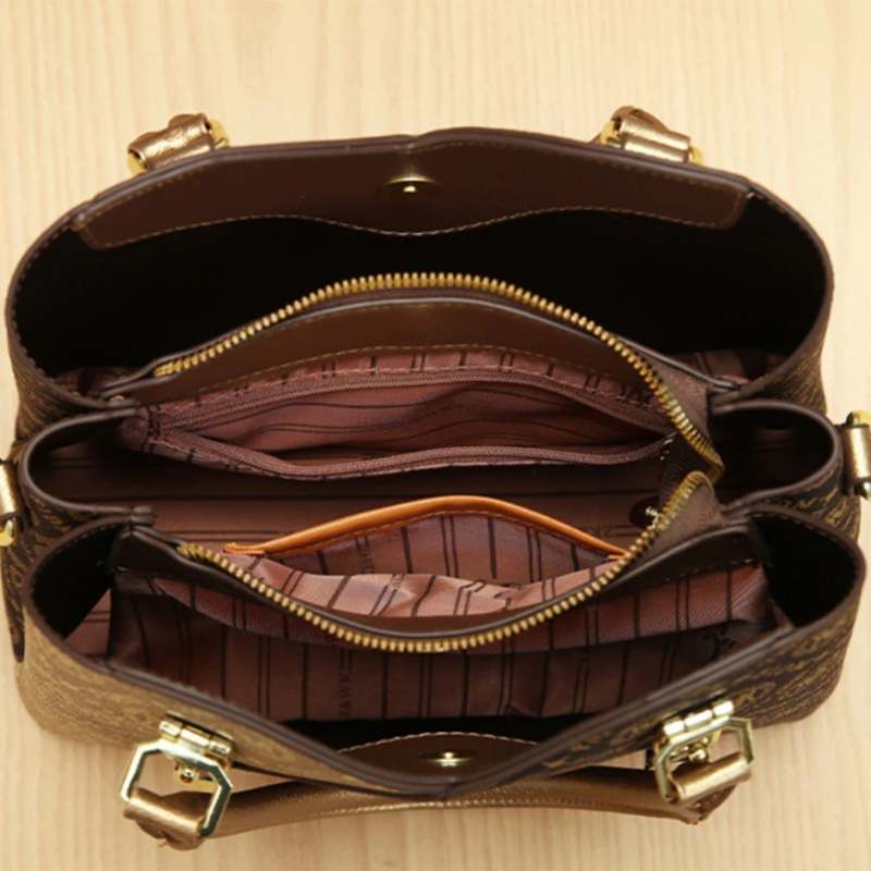 حقائب يد نسائية مطبوعة بتصميم  - مراجعة Vintage Zipper وسعره
