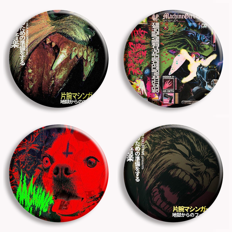 دبوس دبوس فتاة آلة ، خمر الرجع - مراجعة Vintage Collectible Pins وسعره