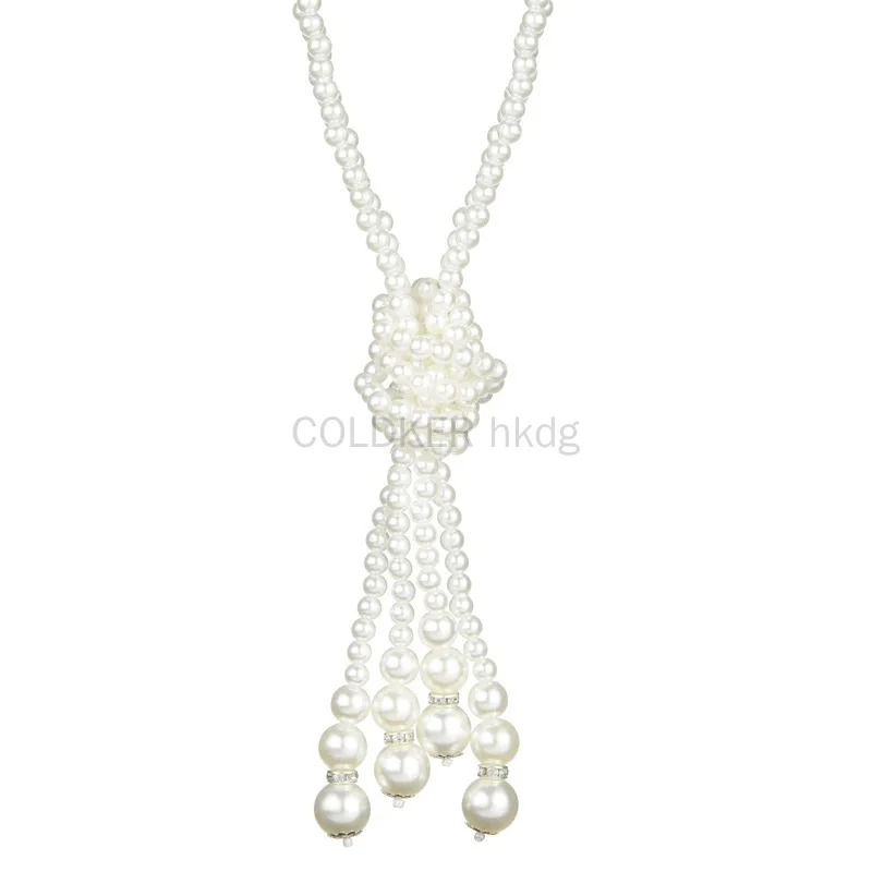 قلادة لؤلؤ على طراز عشرينيات ا - مراجعة Vintage Necklace وسعره