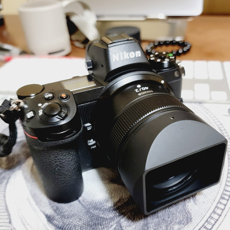 Z40 f2 Z28 f2.8 مستطيلة عدسة ه - مراجعة Lens Cap Vintage وسعره