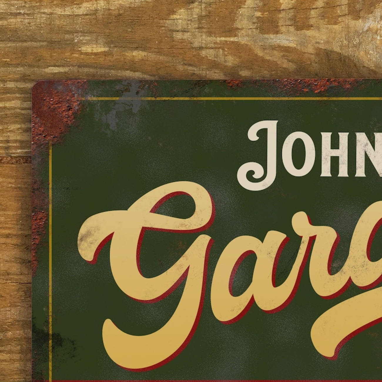 لافتة معدنية مخصصة للمرآب - دي - مراجعة Vintage Collectible Signs وسعره