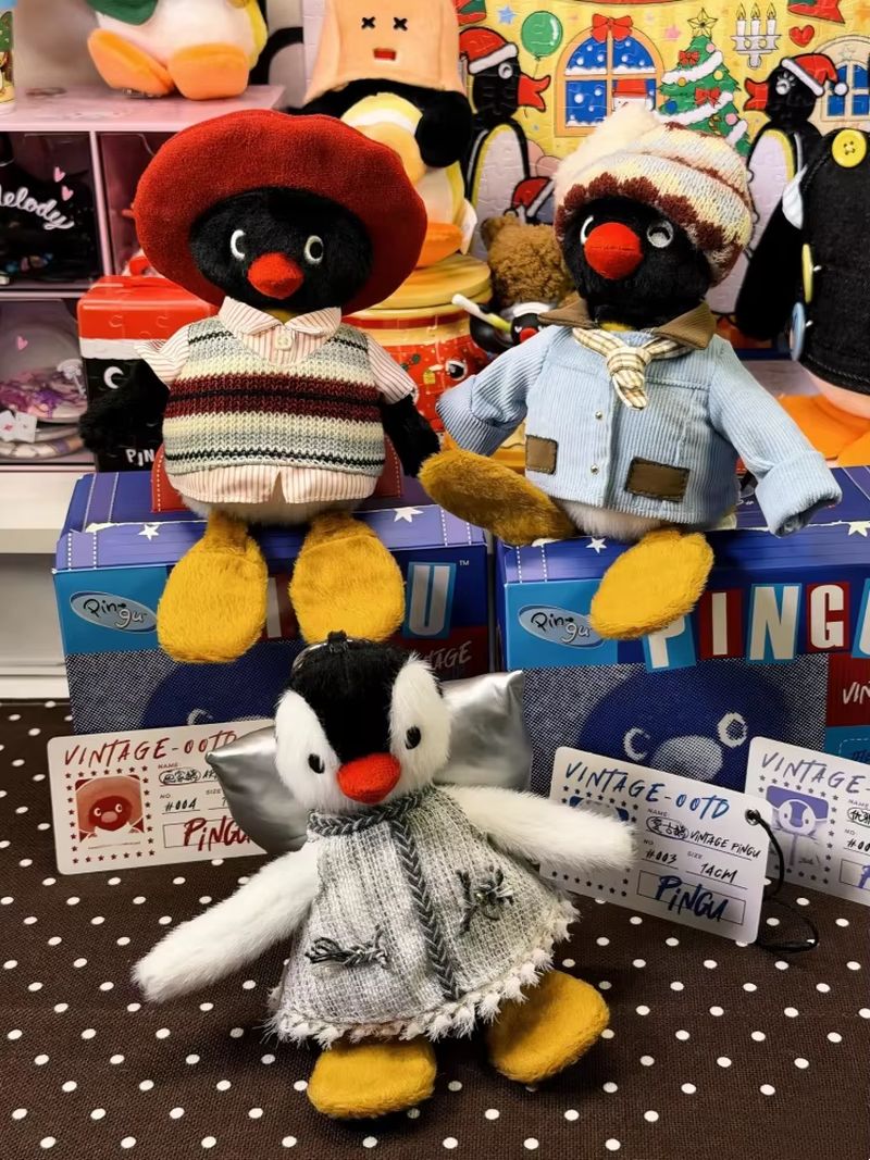 Pingu صندوق أعمى 45th الذكرى خ - مراجعة Vintage Collectible Dolls For Sale وسعره