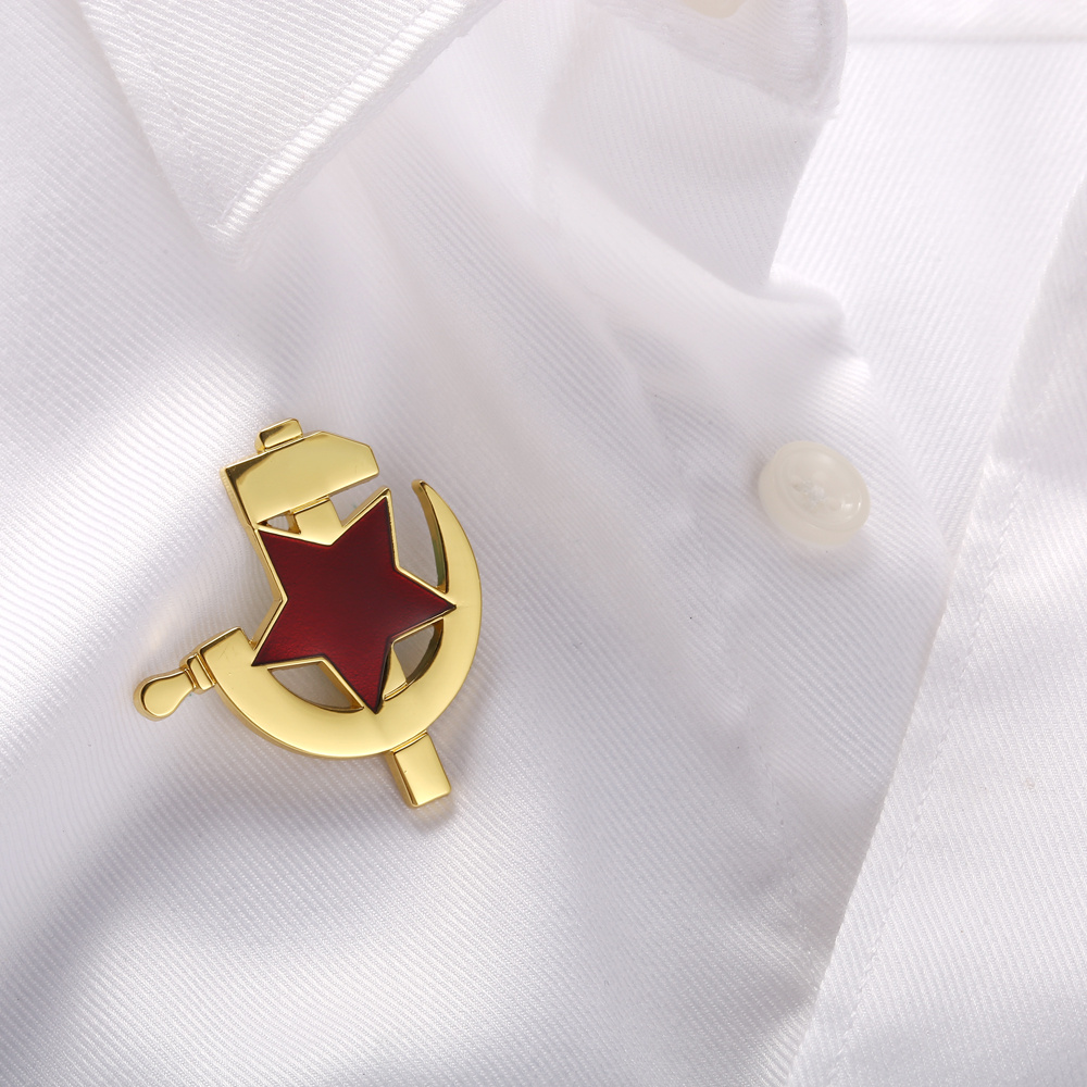 قطعة واحدة من شارة سوفيتية عتي - مراجعة Vintage Collectible Pins وسعره